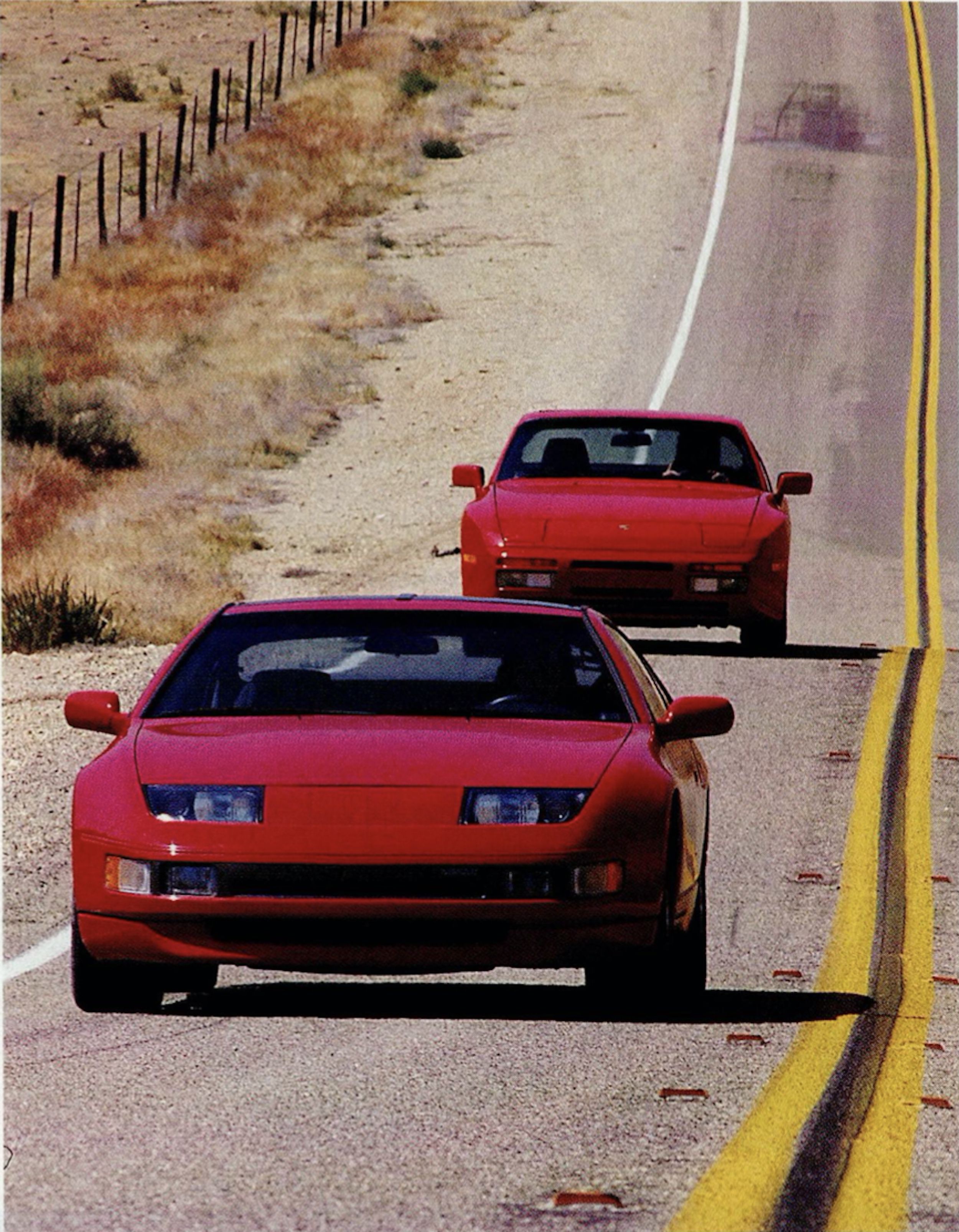 Paradise on Wheels: 1990 Nissan 300ZX vs. Porsche 944 S2