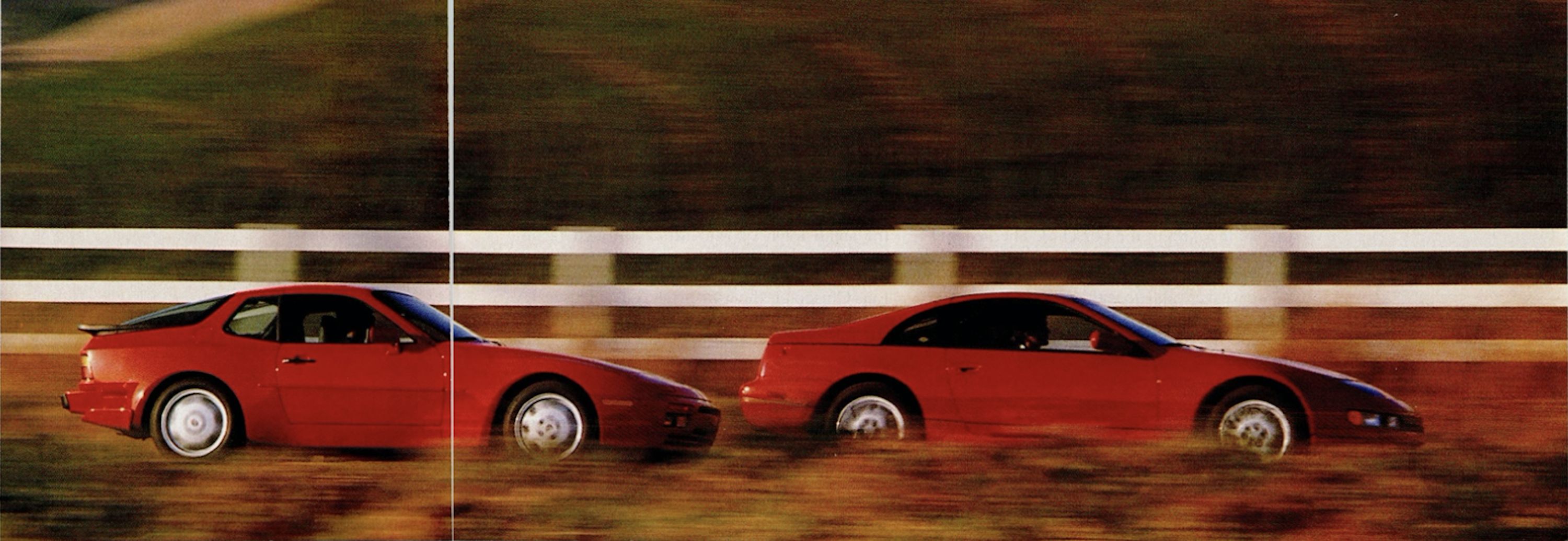 Paradise on Wheels: 1990 Nissan 300ZX vs. Porsche 944 S2