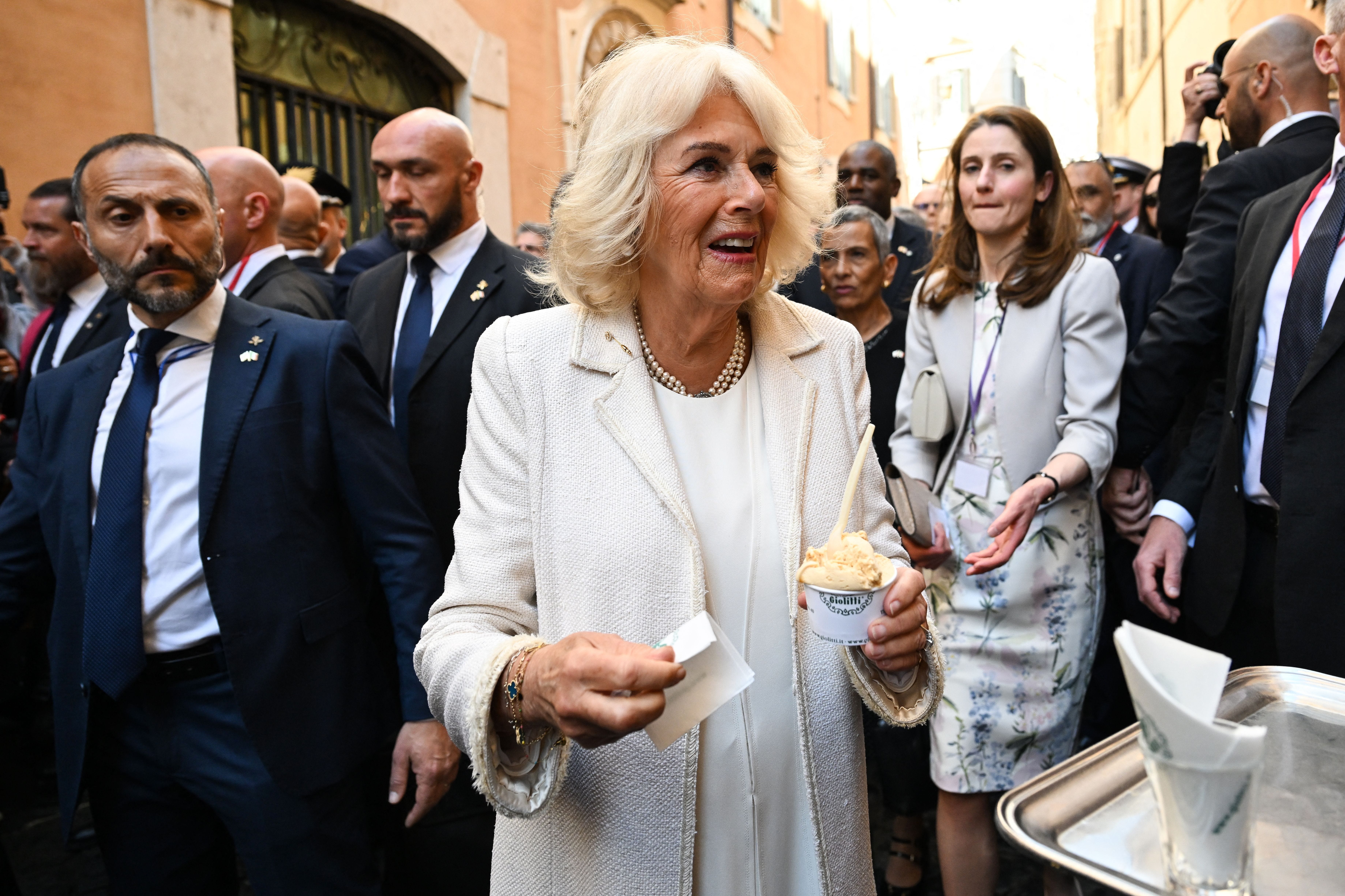 Queen Camilla Rewears Her Wedding Day Outfit 20 Years On