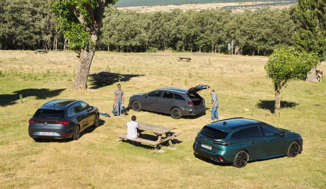 kia ceed tourer vs peugeot 308 sw vs seat león st