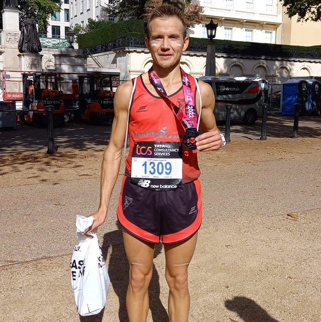 andrea barcelli london marathon