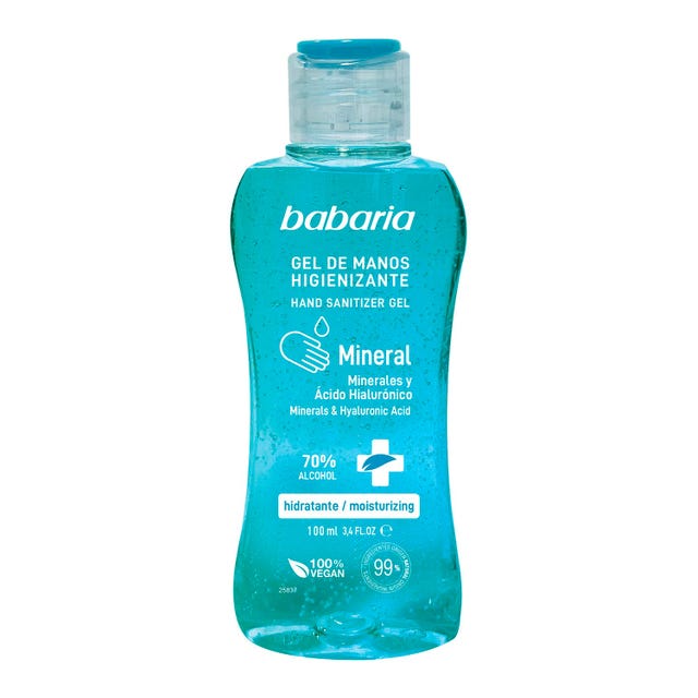 gel de manos hidroalcohólico mineral