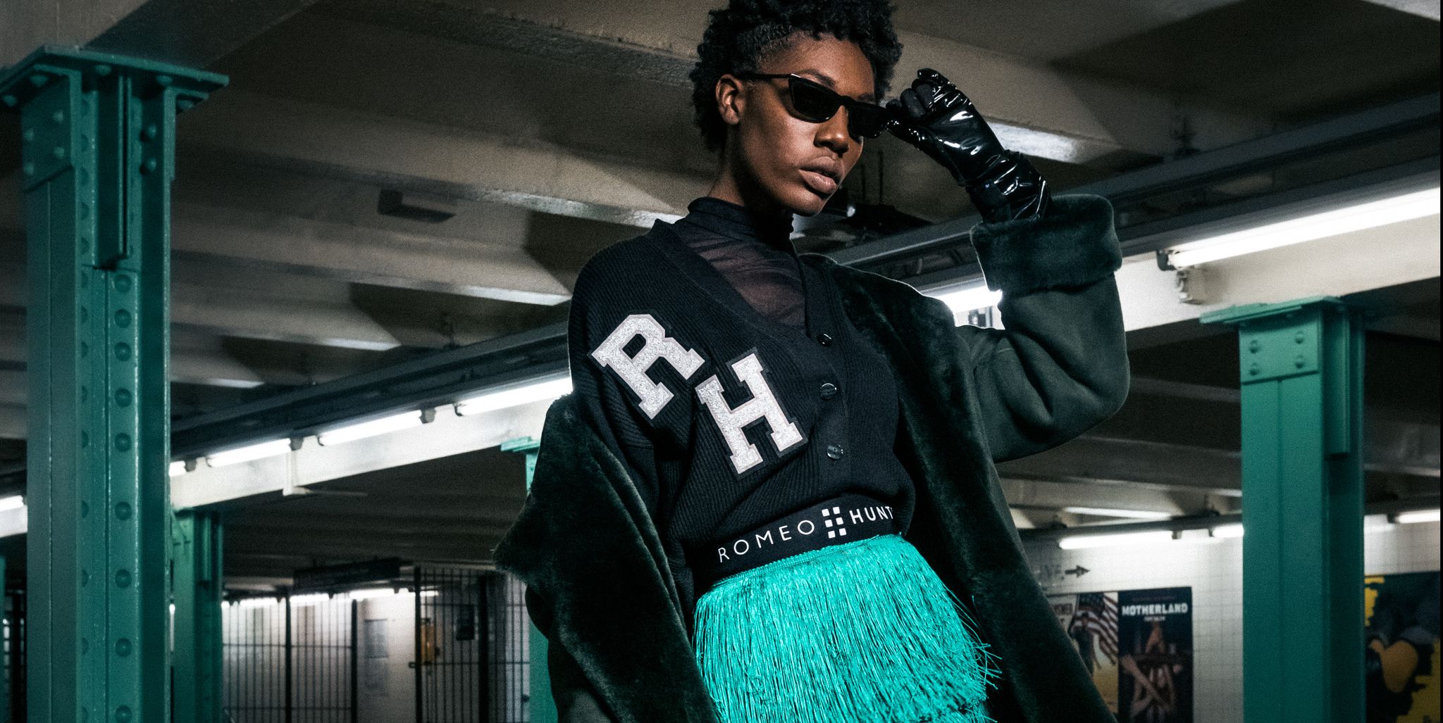 ensemble from romeo hunte's fallwinter 2021 collection