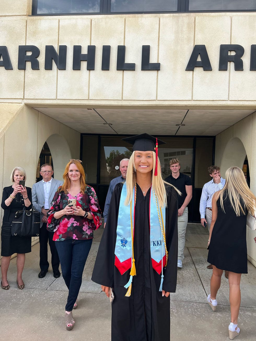 paige drummond graduation at university of arkansas may 2022