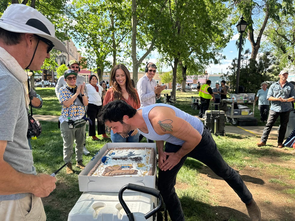 Ransom Canyon Netflix Set Photos Jack Schumacher