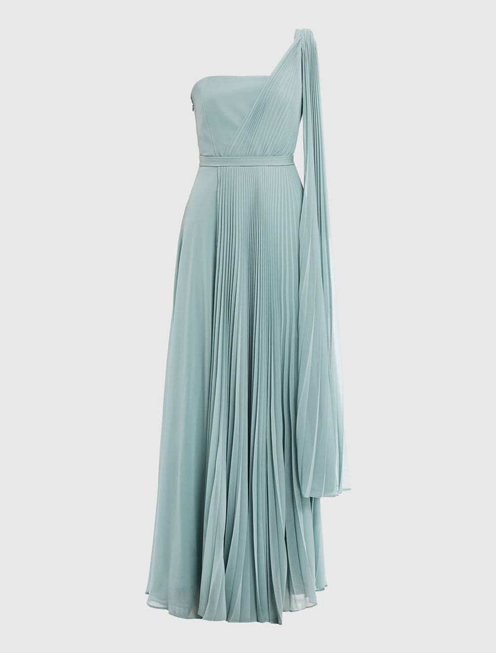 Clothing, Dress, Shoulder, Day dress, Aqua, Green, Turquoise, Gown, Cocktail dress, A-line, 