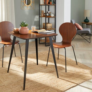 mesa de comedor bistro con marquetería para 2 personas watford