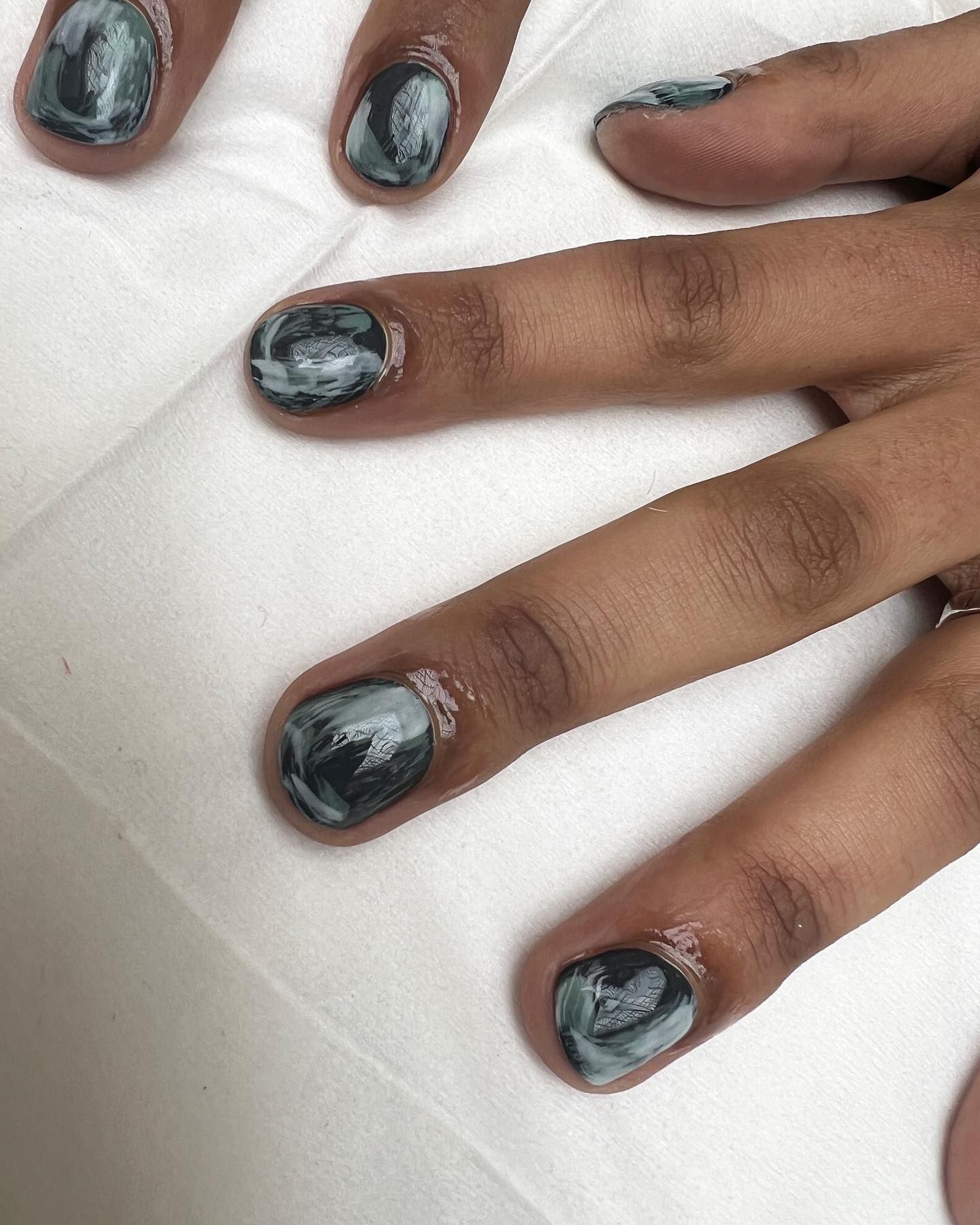 Grey nsils | Silver nail designs, Nails, Fancy nails designs
