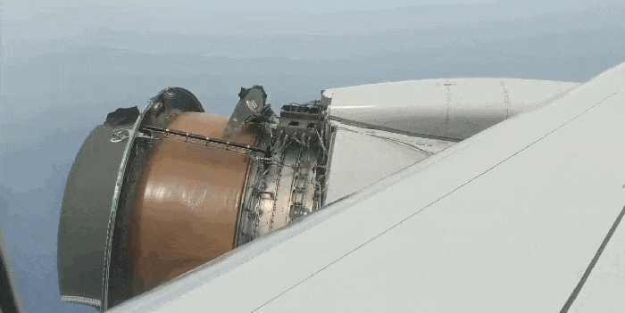 It's Always a Good Time When Your Plane Loses Its Engine Cover