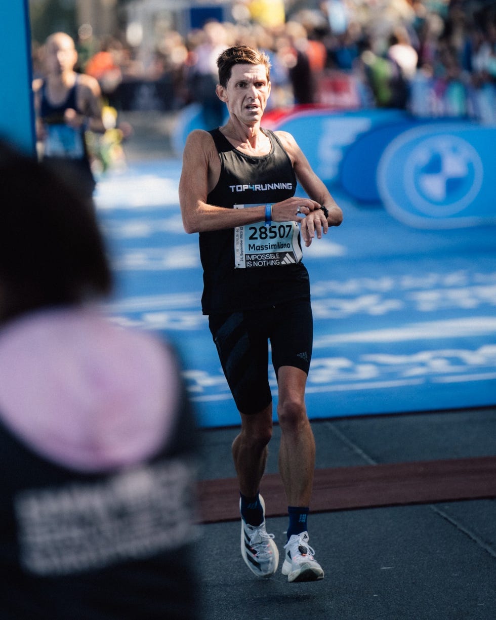 massimiliano milani maratona berlino