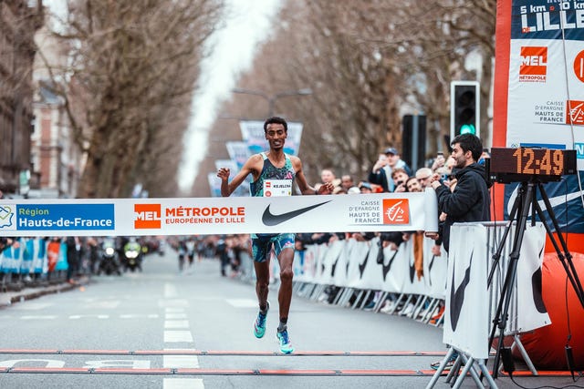 yomif kejelcha, semimarathon de lille