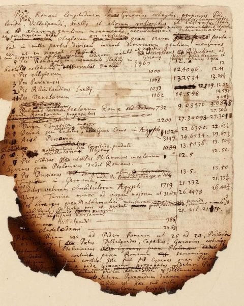 notele scrise de mână ale domnului Isaac Newton despre piramide