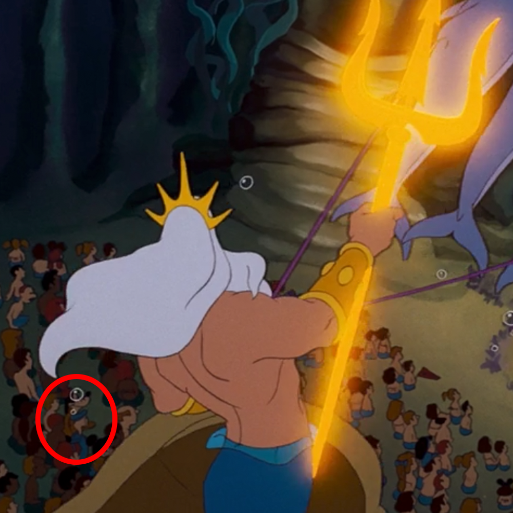 hidden disney characters in other disney movies