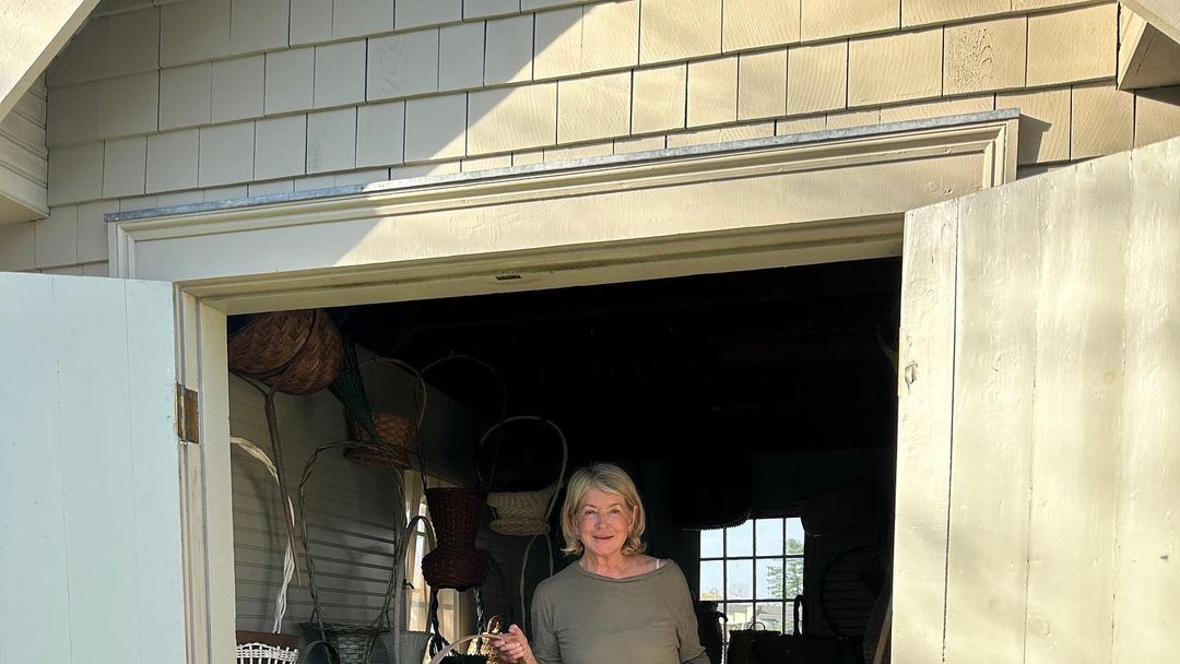 Martha Stewart Has a House Just for Her Baskets