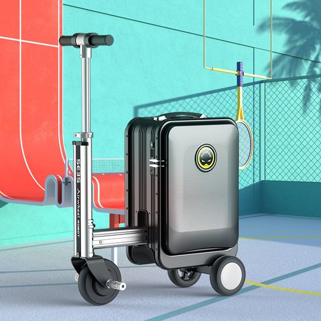 blackpink同款行李箱！機場火紅「可以騎的行李箱」，出國必備懶人神器騎乘行李箱推薦