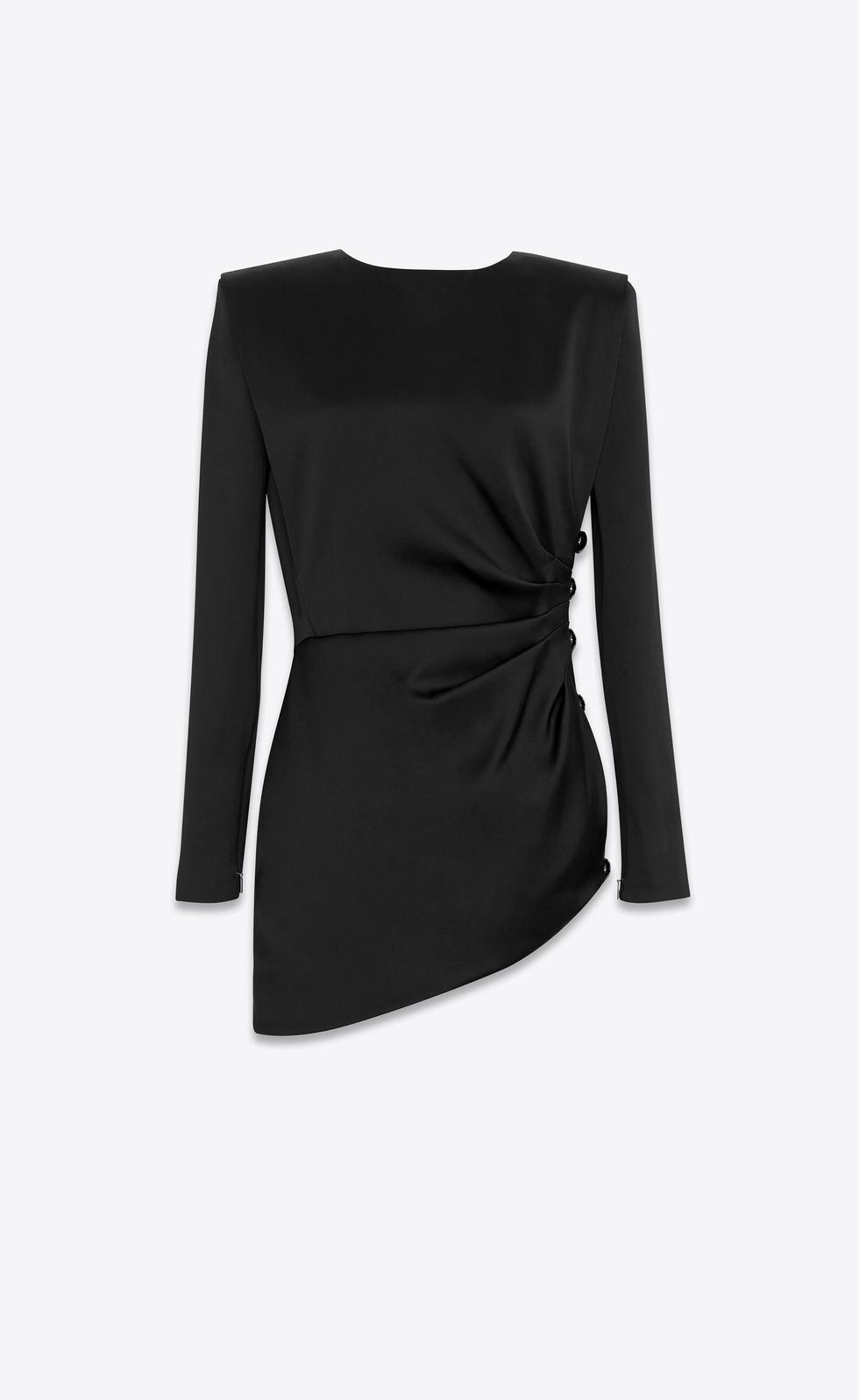 Clothing, Black, Sleeve, Shoulder, Outerwear, Dress, Neck, Little black dress, Cocktail dress, Blouse, 