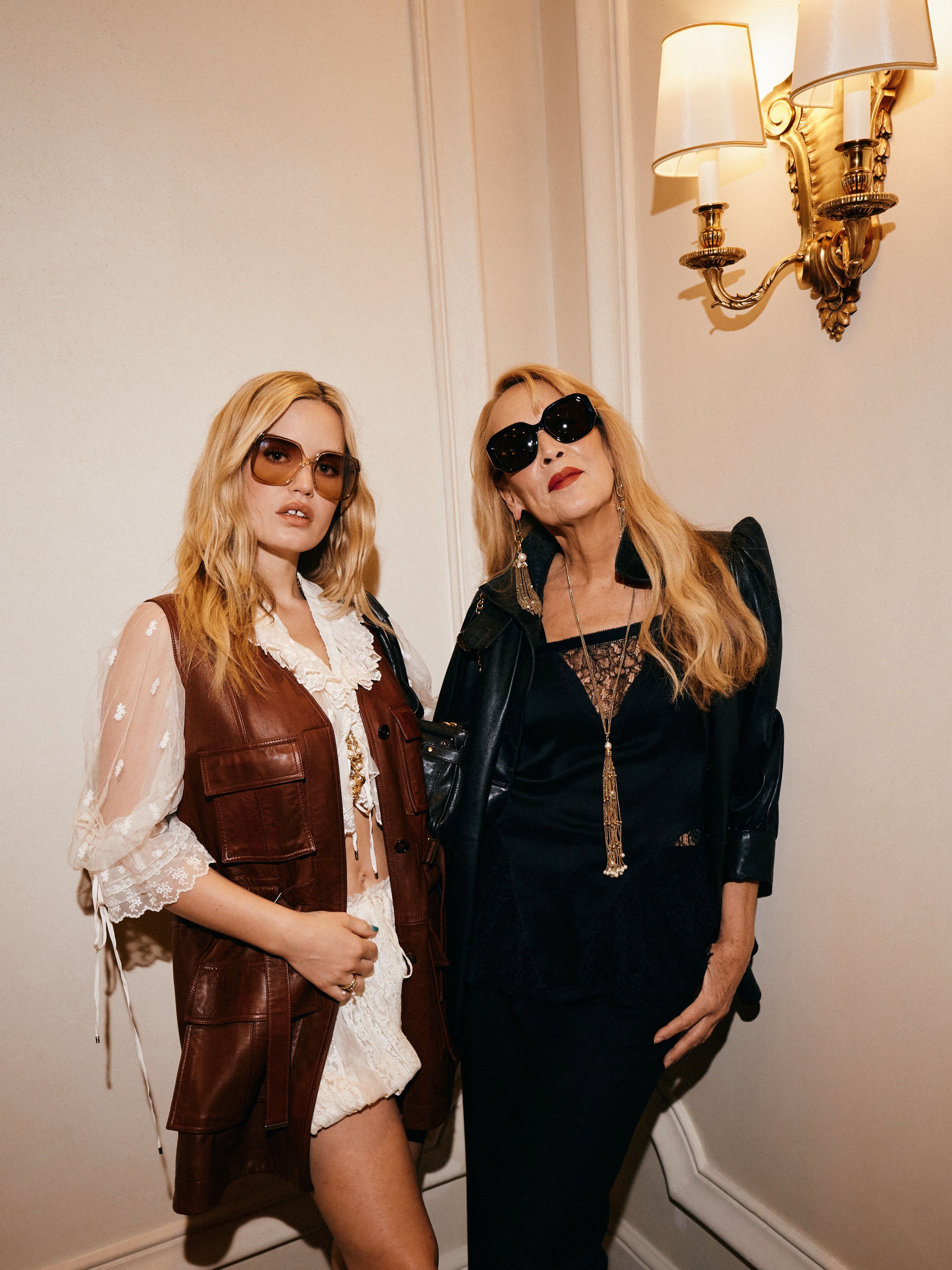 Jerry Hall and Georgia May Jagger Are Big On Sharing Wardrobes