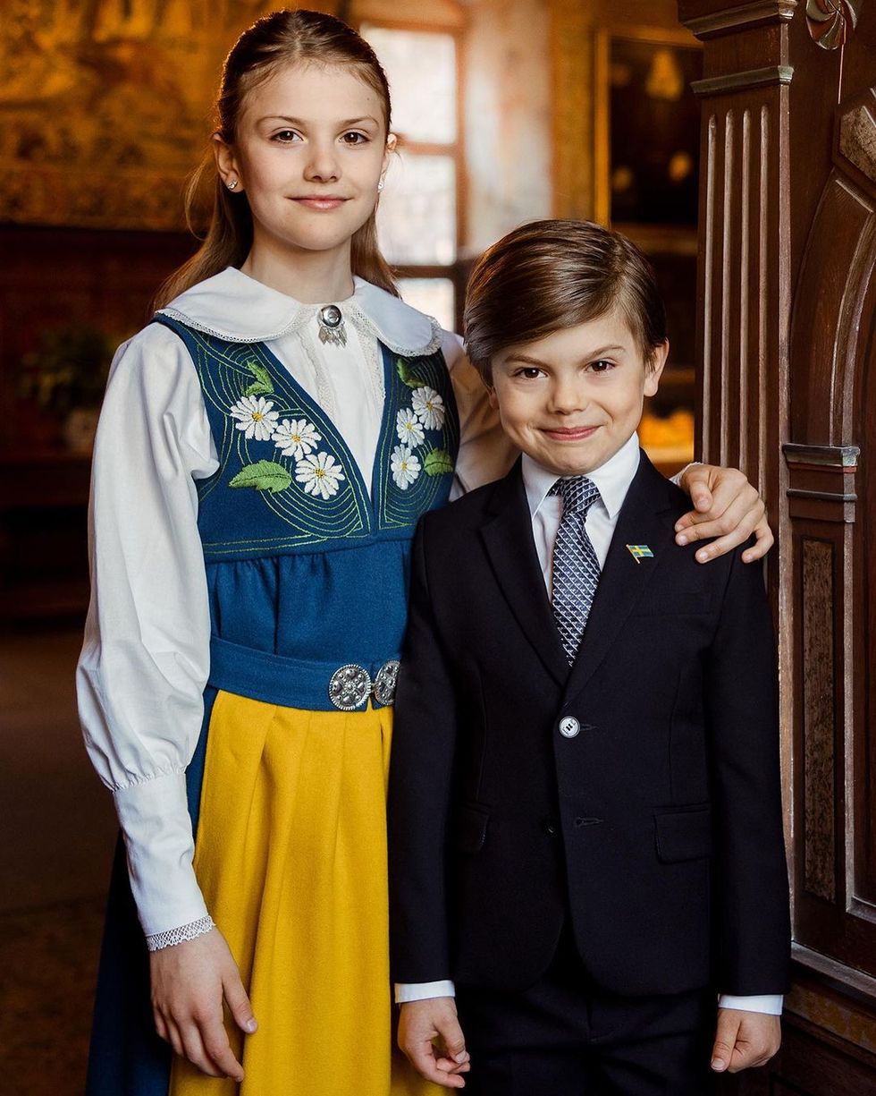 princess estelle, prince oscar at sweden national day