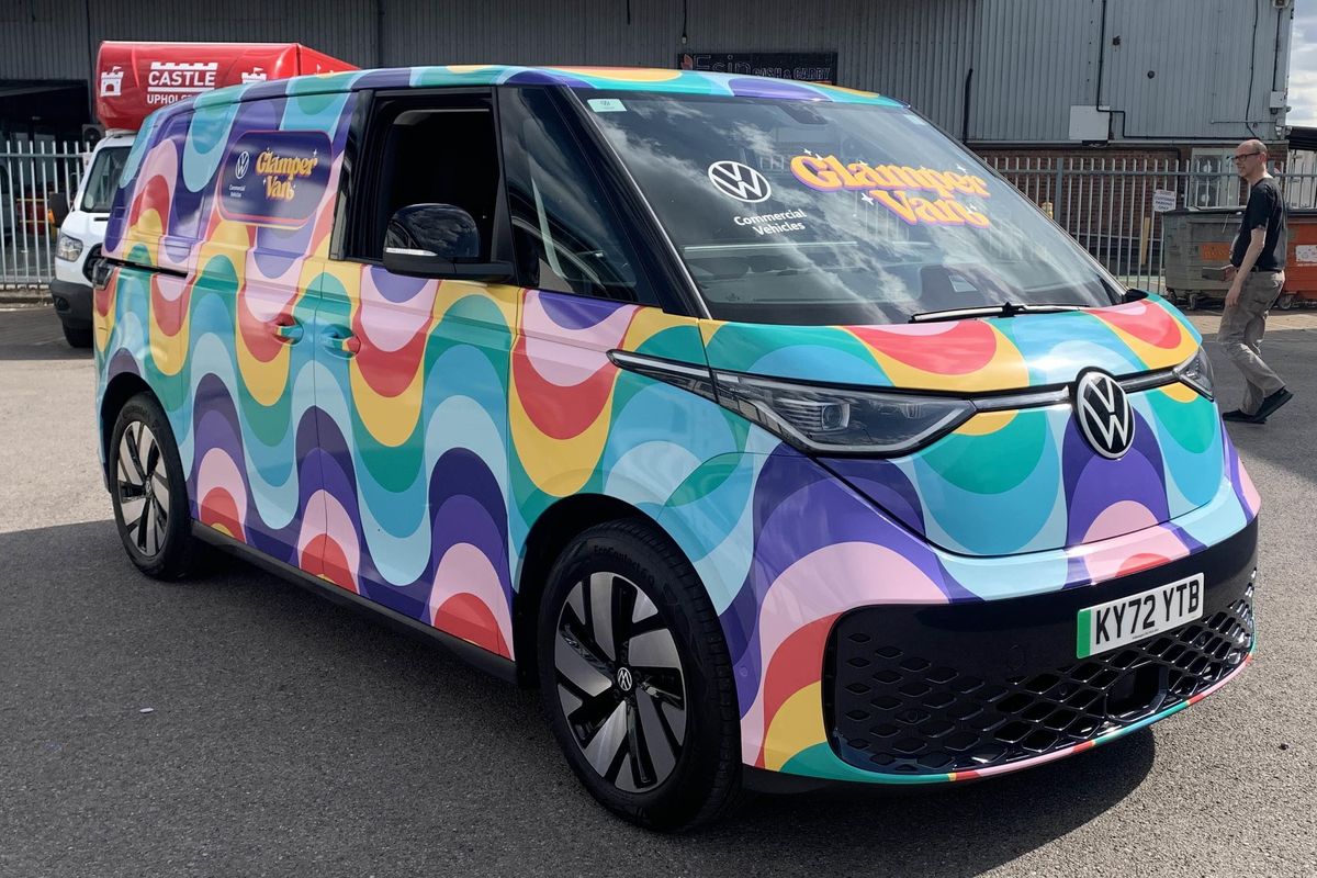 VW's Psychedelic Glamper Van Is a Nod to Its Past