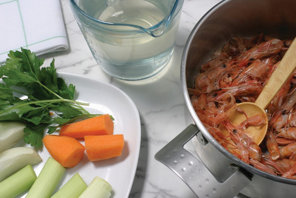 sopa de pescado y marisco