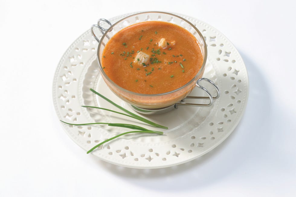 sopa de pescado y marisco