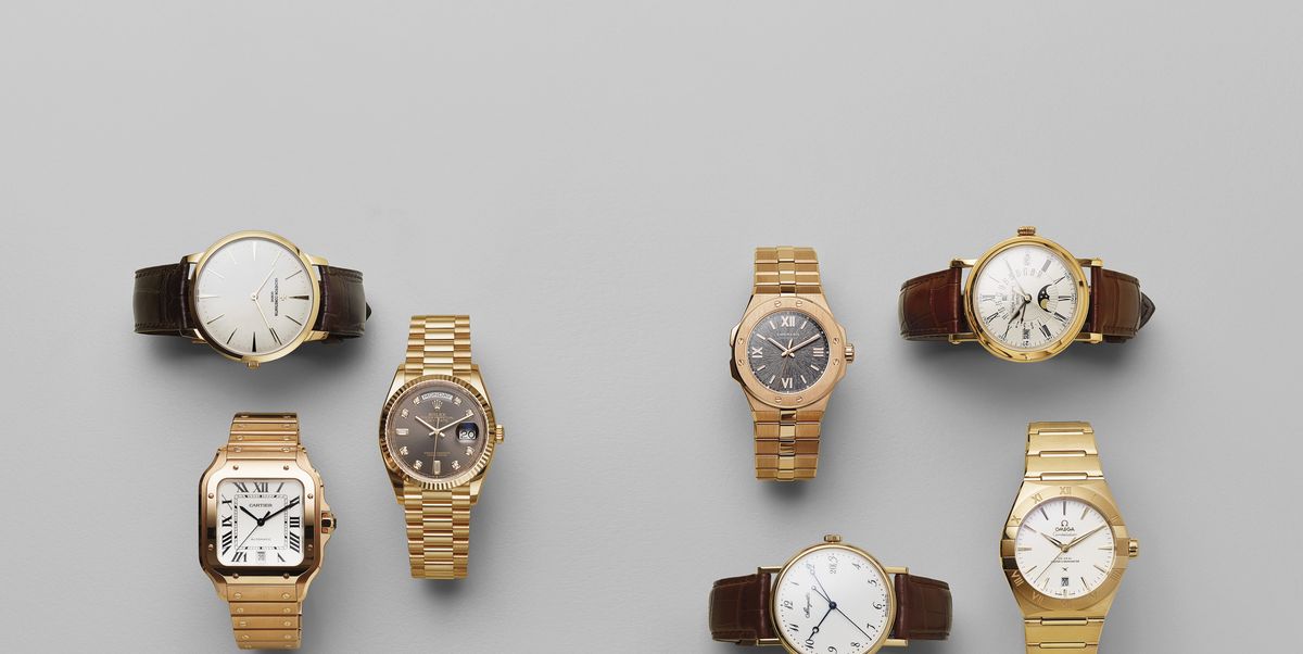 Los 12 mejores relojes de oro clásicos para hombre