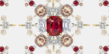 Gemstone, Jewellery, Ruby, Body jewelry, Fashion accessory, Red, Diamond, Crystal, Engagement ring, Metal, 