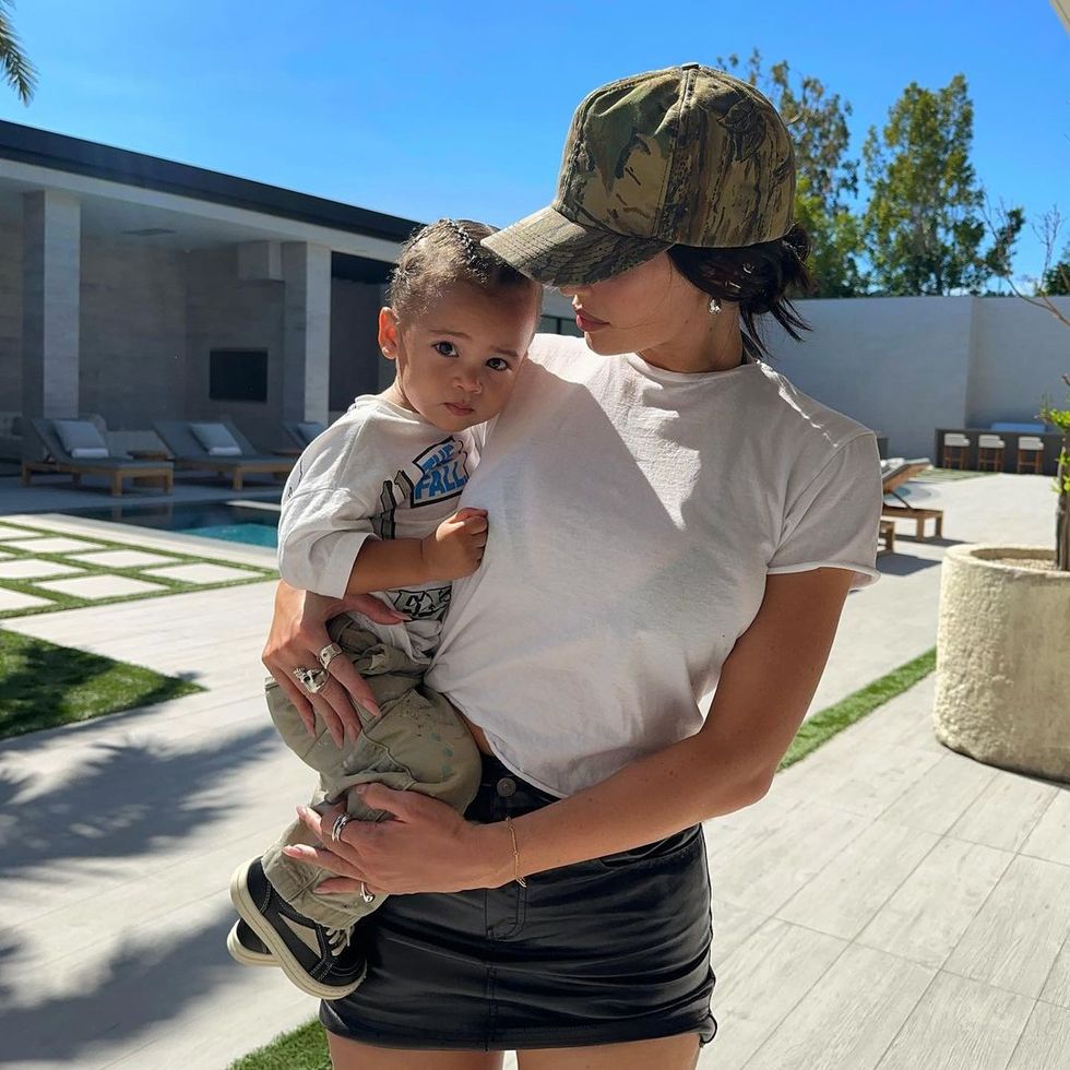 See Kylie Jenner Share New Adorable Pics with Son Aire