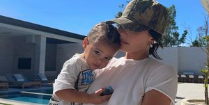 kylie jenner son aire rare pics