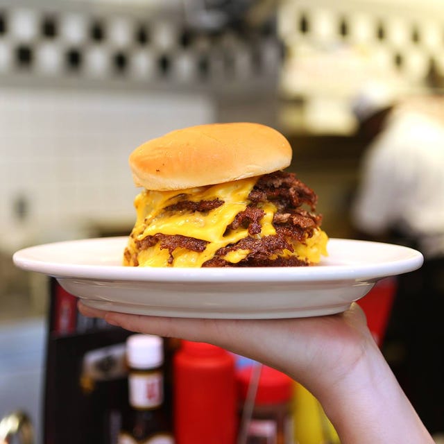 Food, Dish, Cuisine, Hamburger, Breakfast sandwich, Ingredient, Cheeseburger, Slider, Finger food, Breakfast, 