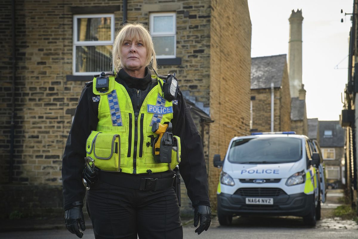 happy valley s3,happy valley s3 first look,catherine sarah lancashire,picture shows catherine sarah lancashire filming has begun on the third series of happy valley,lookout point,matt squire