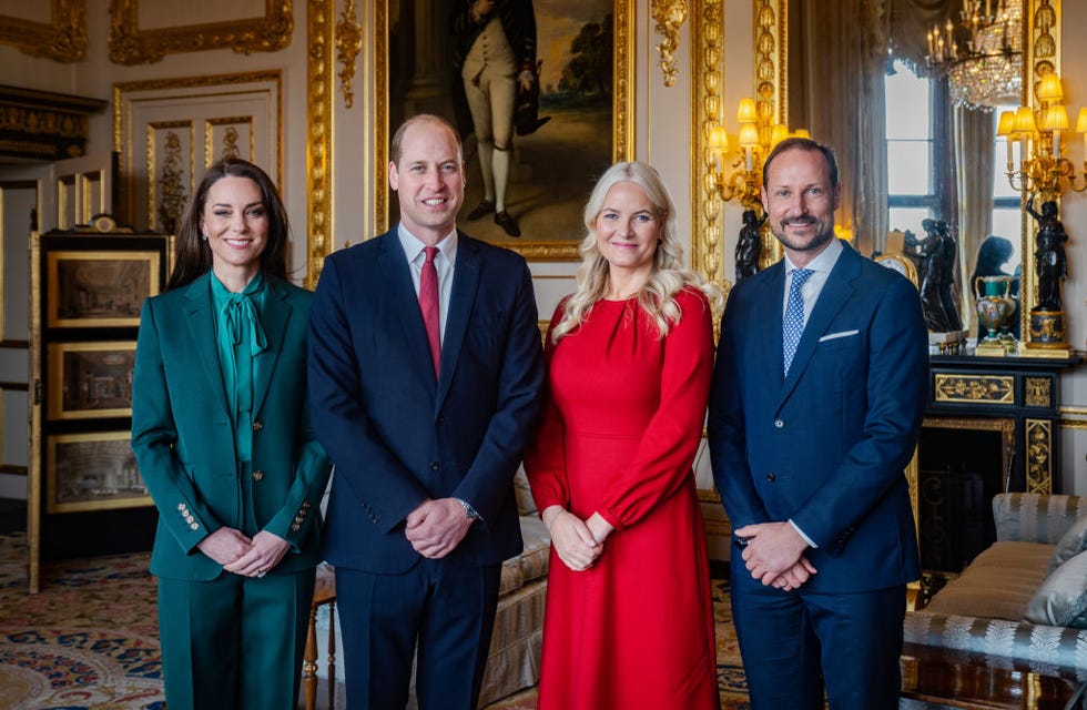 Crown Prince Haakon And Crown Princess Mette-Marit Visit England - Day 2