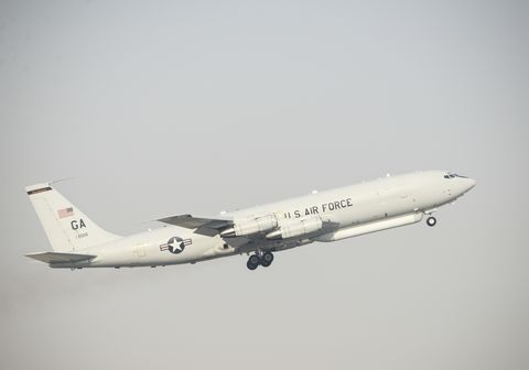 The E-8C JSTARS provides big eyes in the sky in support of Operation Inherent Resolve and Operation Freedom's Sentinel