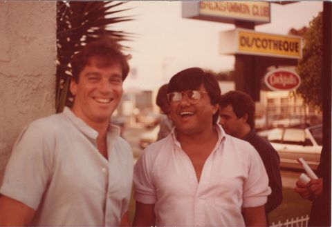 archive supplied by owner, roger menache of roger menache left and steve banerjee right
