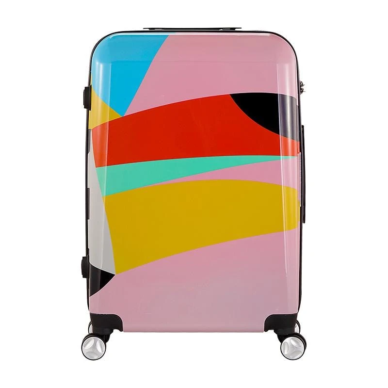 tucano 撞色粉彩20吋拉鍊式硬殼登機行李箱
