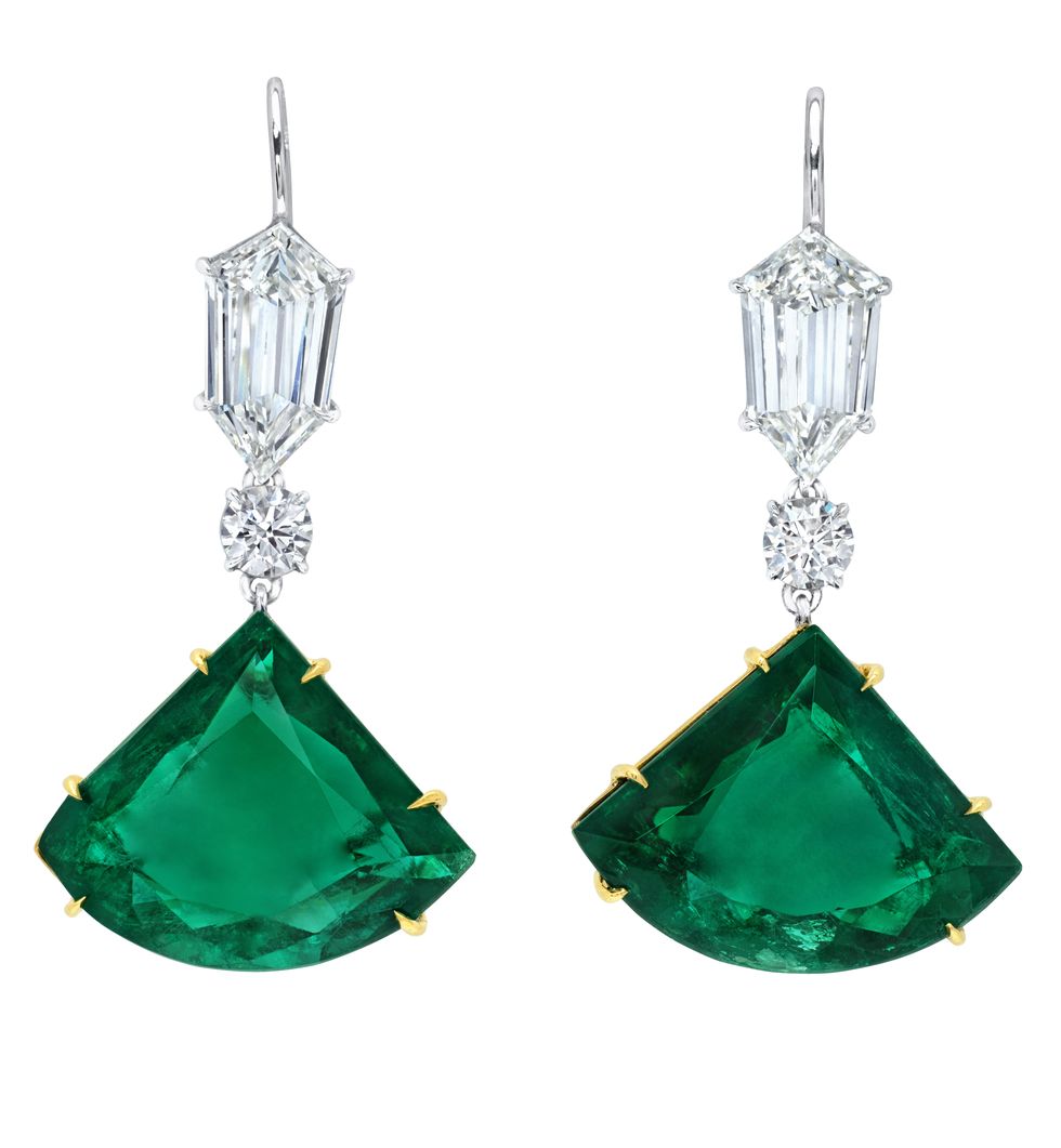 Earrings, Green, Emerald, Jewellery, Fashion accessory, Body jewelry, Gemstone, Aqua, Crystal, Jewelry making, 