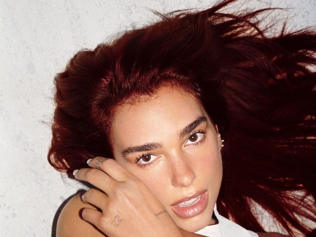 Dua Lipa Returns to Instagram With a New Red-Hot Hair Look