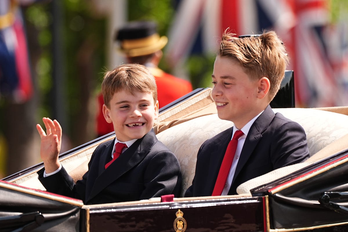 The Cutest Photos of the Royal Kids at Trooping the Colour 2025