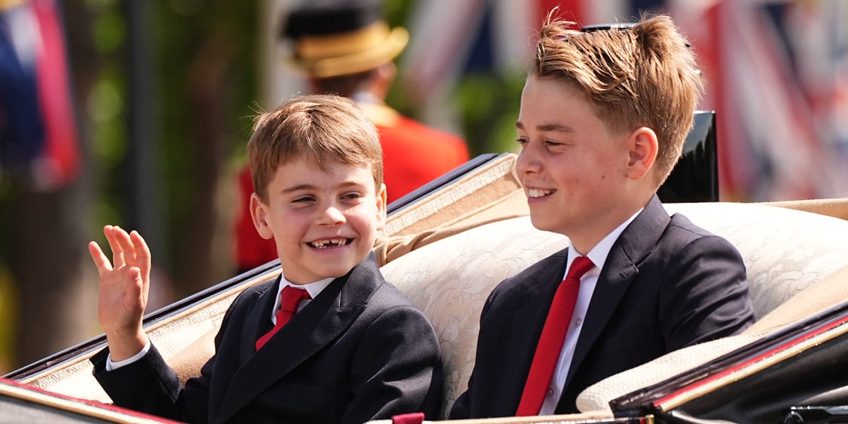The Cutest Photos of the Royal Kids at Trooping the Colour 2025