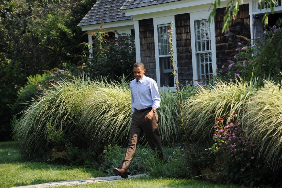 US President Barack Obama arrives to mak