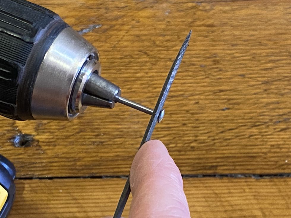 modifying a pinewood derby axle