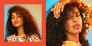3b hair products   image of girl with curly hair