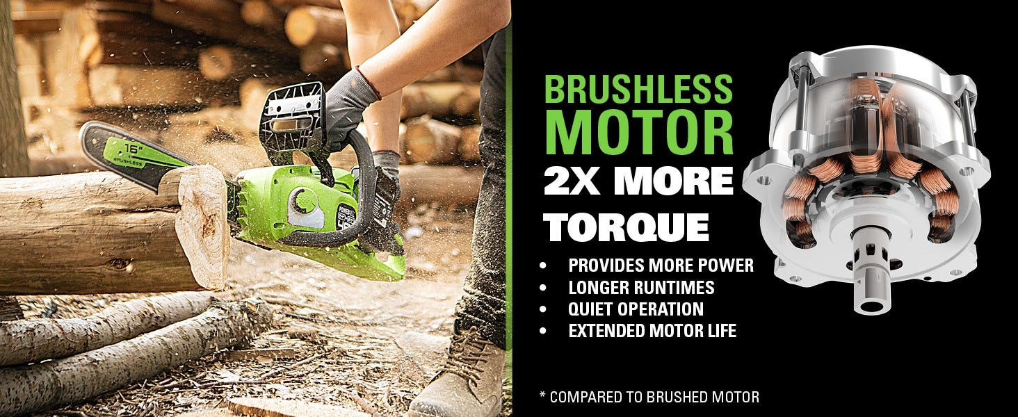 This Greenworks Electric Chainsaw Is a Rare 30% off This Week