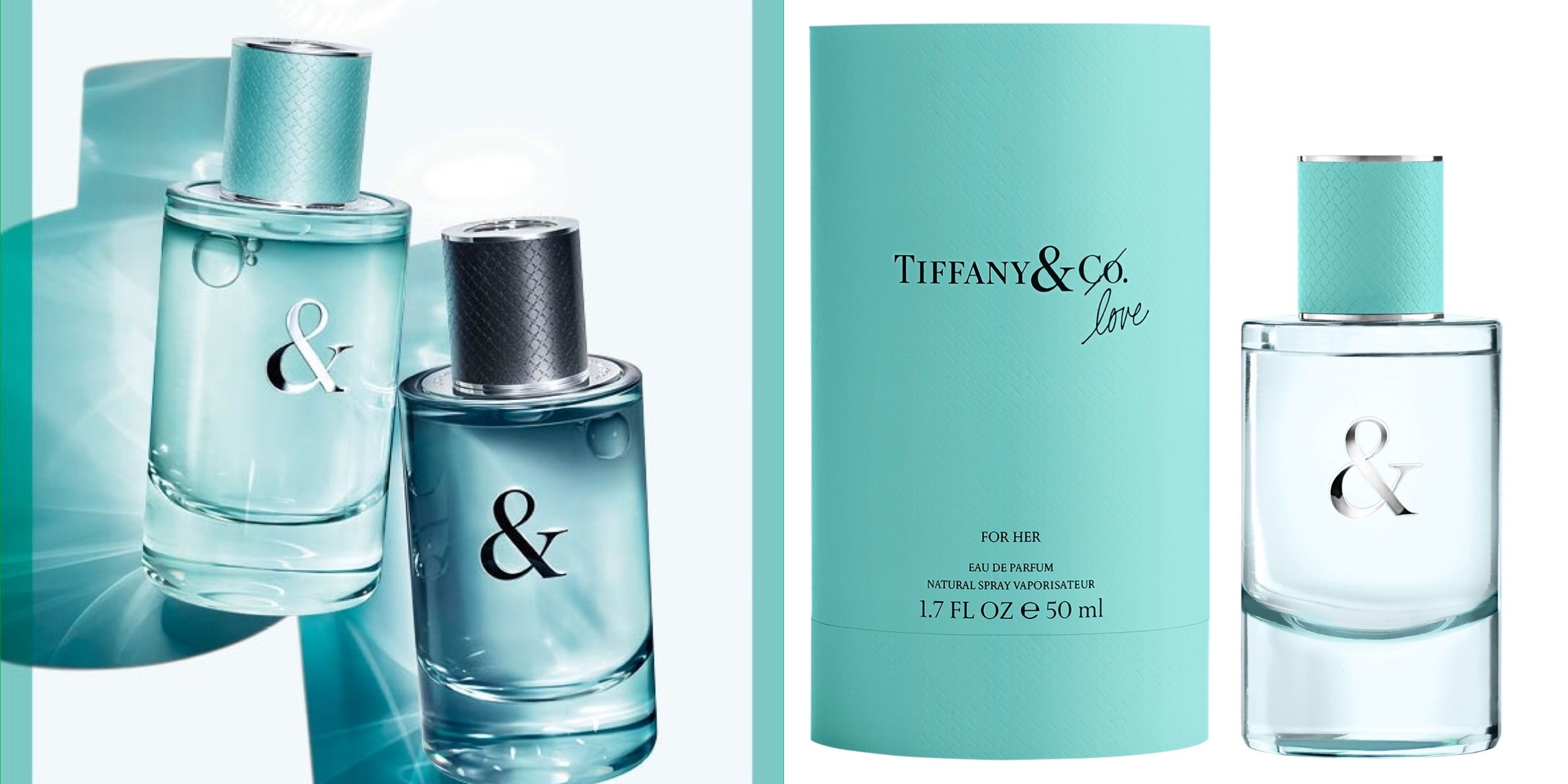 換上Tiffany藍瓶身，瓶口宛如鑲嵌經典鑽戒」Tiffany & Co.香水美呆了