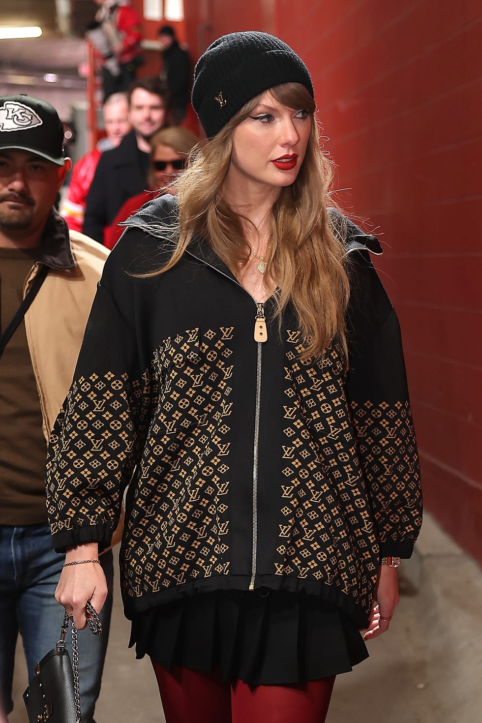 Taylor Swift Wears Louis Vuitton to AFC Championship Game