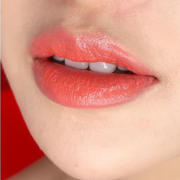 Lip, Red, Lipstick, Cosmetics, Orange, Pink, Beauty, Lip care, Skin, Cheek, 