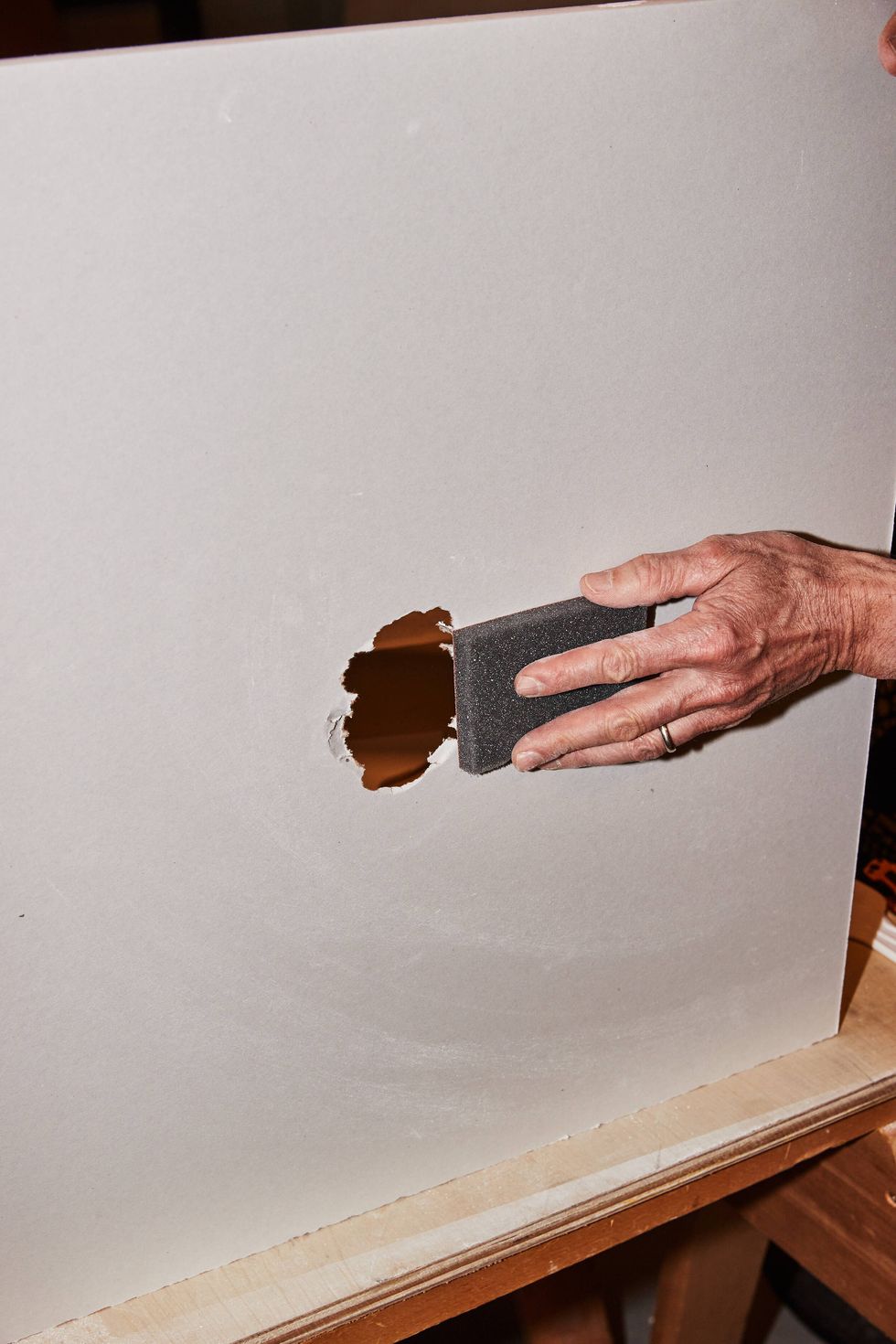 How to Make a California Drywall Patch - Home Fixated