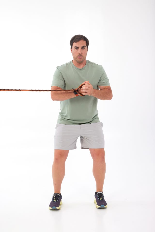 a man holding a sword