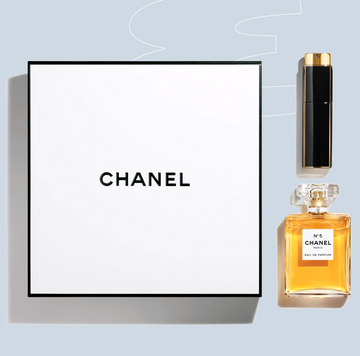 a perfume bottle and a box a perfume bottle and a box