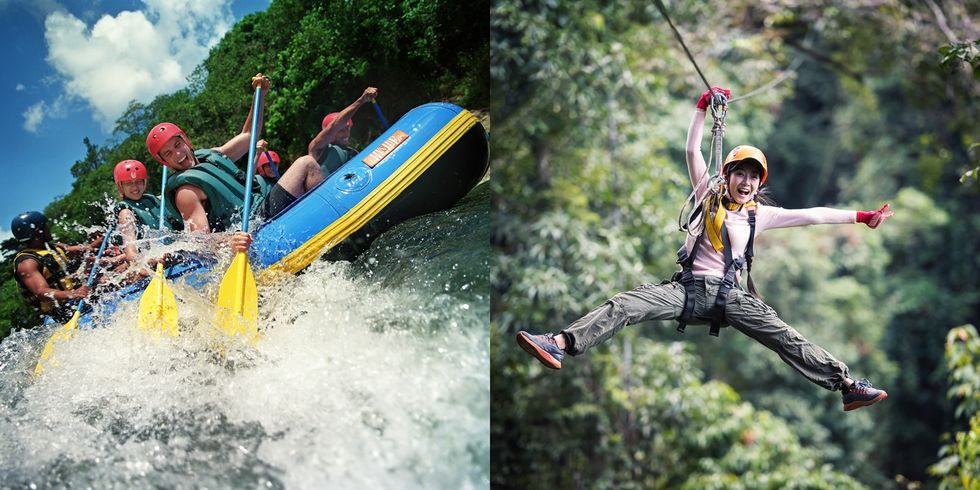 Adventure, Water, Fun, Outdoor recreation, Recreation, Extreme sport, Leisure, Jumping, Jungle, River, 